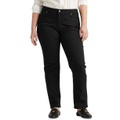 Plus-Size Mid-Rise Straight Jean