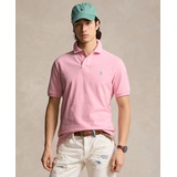 Mens Cotton Custom Slim Fit Mesh Polo Shirt