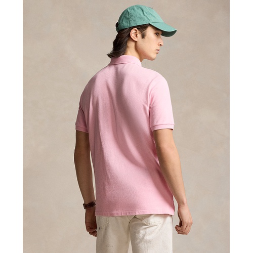 폴로 랄프로렌 Mens Cotton Custom Slim Fit Mesh Polo Shirt