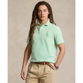 Mens Custom Slim Fit Big Pony Mesh Polo Shirt