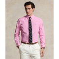 Mens Classic-Fit Gingham Stretch Poplin Shirt