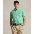 Mens Classic-Fit Gingham Oxford Shirt