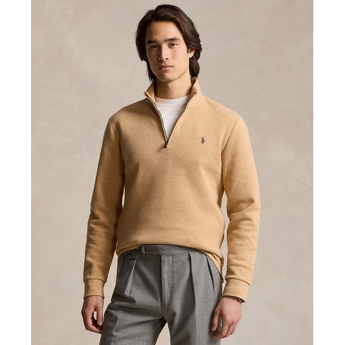 폴로 랄프로렌 Mens Double-Knit Mesh Quarter-Zip Pullover