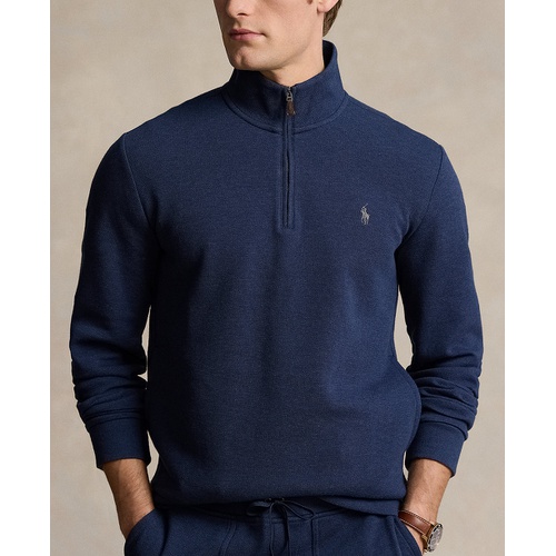 폴로 랄프로렌 Mens Double-Knit Mesh Quarter-Zip Pullover