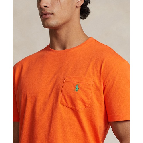 폴로 랄프로렌 Mens Classic-Fit Jersey Pocket T-Shirt