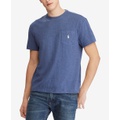 Mens Classic Fit Crew Neck Pocket T-Shirt