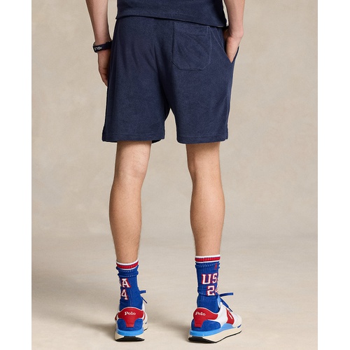 폴로 랄프로렌 Mens Team USA 6-Inch Terry Shorts