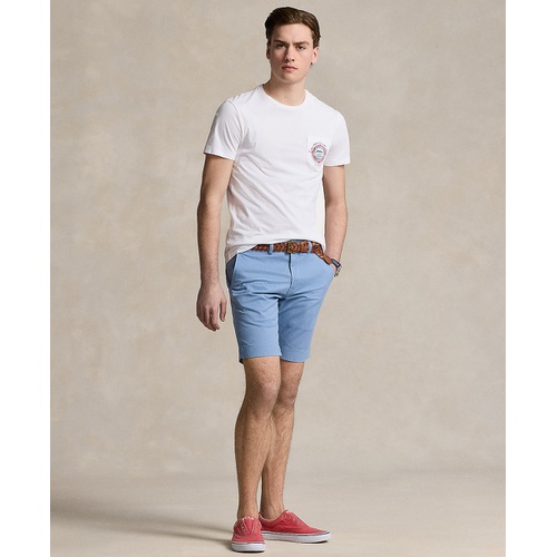 폴로 랄프로렌 Mens Stretch Slim Fit Chino Shorts