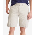 Mens Relaxed Fit Twill 10 Short