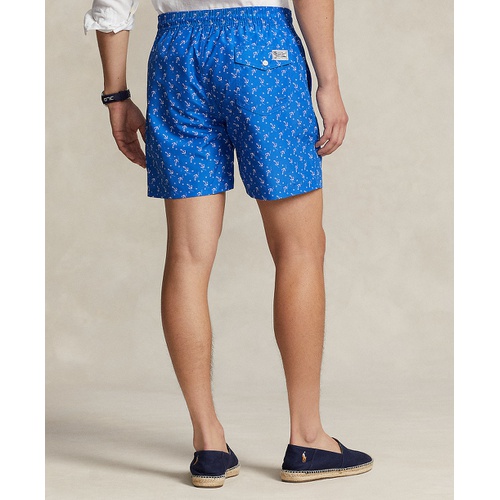 폴로 랄프로렌 Mens Nautical Mesh-Lined Swim Trunks