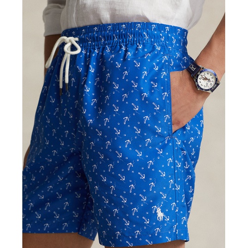 폴로 랄프로렌 Mens Nautical Mesh-Lined Swim Trunks