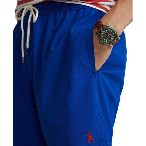 폴로 랄프로렌 Mens 5 3/4 Inch Traveler Classic Swim Trunks