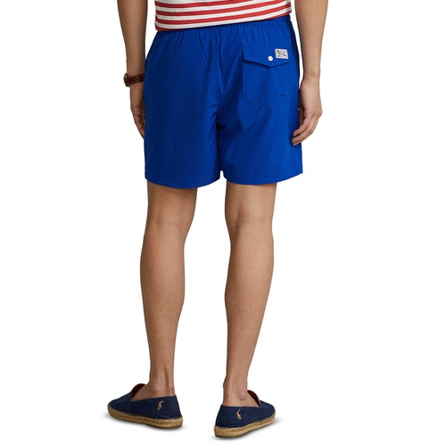 폴로 랄프로렌 Mens 5 3/4 Inch Traveler Classic Swim Trunks