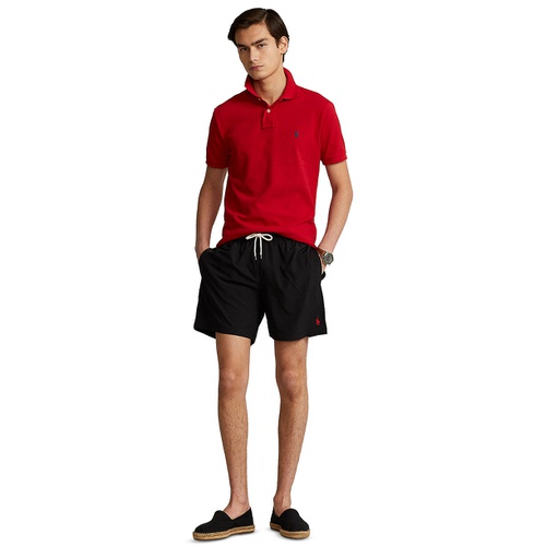 폴로 랄프로렌 Mens 5 3/4 Inch Traveler Classic Swim Trunks