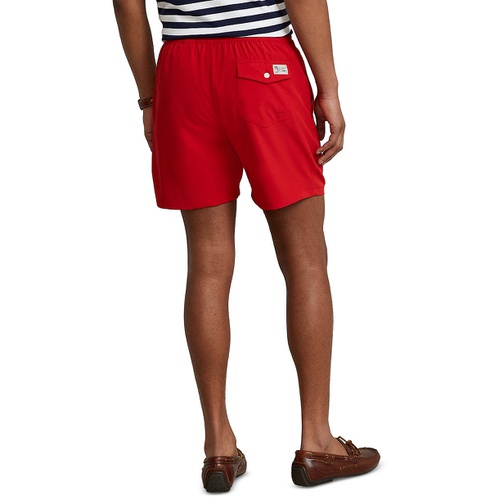 폴로 랄프로렌 Mens 5 3/4 Inch Traveler Classic Swim Trunks