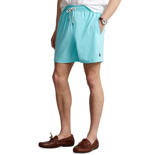 폴로 랄프로렌 Mens 5 3/4 Inch Traveler Classic Swim Trunks