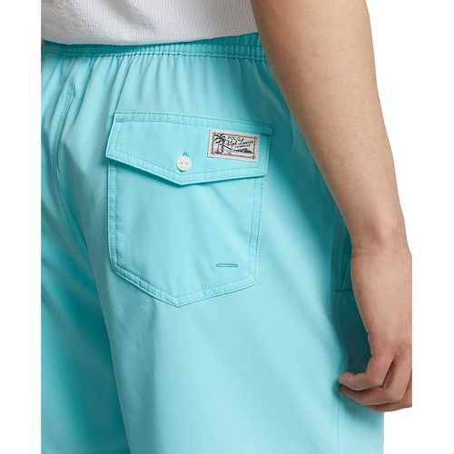폴로 랄프로렌 Mens 5 3/4 Inch Traveler Classic Swim Trunks