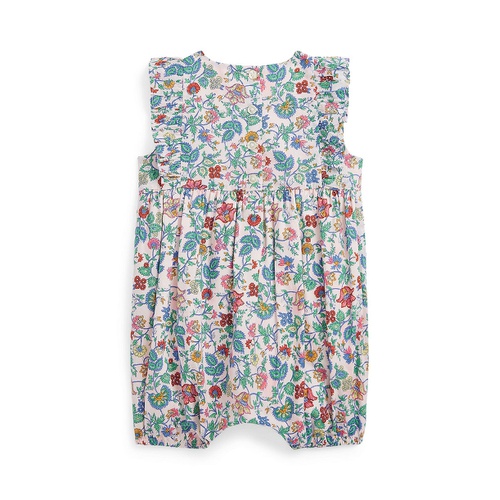 폴로 랄프로렌 Baby Girls Floral Cotton Batiste Bubble Shortall