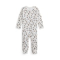 Baby Boys Bear Cotton Footed Zip Coverall