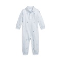 Baby Boys Polo Pony Soft Polo Coverall