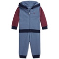 Baby Colorblocked Fleece Hoodie & Pants Set