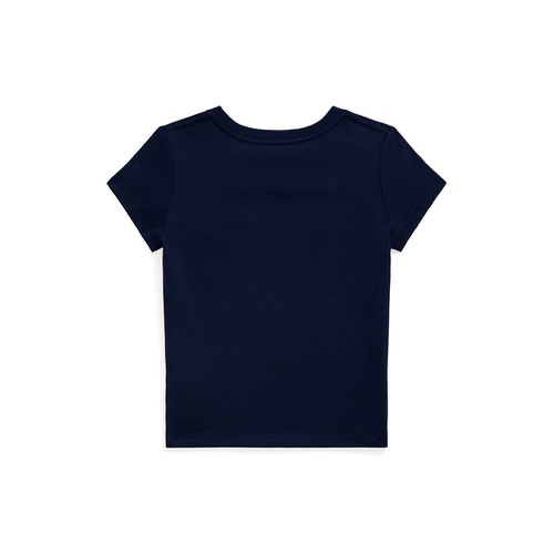 폴로 랄프로렌 Toddler and Little Girls Polo Bear Cotton Jersey Tee