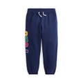 Toddler and Little Girls Corduroy-Logo Fleece Jogger Pant