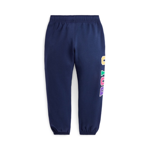 폴로 랄프로렌 Toddler and Little Girls Corduroy-Logo Fleece Jogger Pant