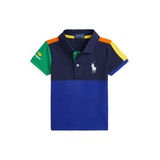 Toddler and Little Girls US Open Ball Crew Performance Polo Shirt