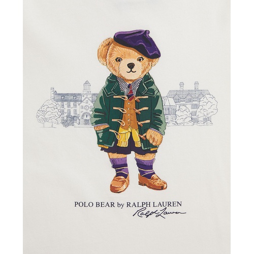 폴로 랄프로렌 Toddler and Little Girls Polo Bear Cotton Jersey Tee