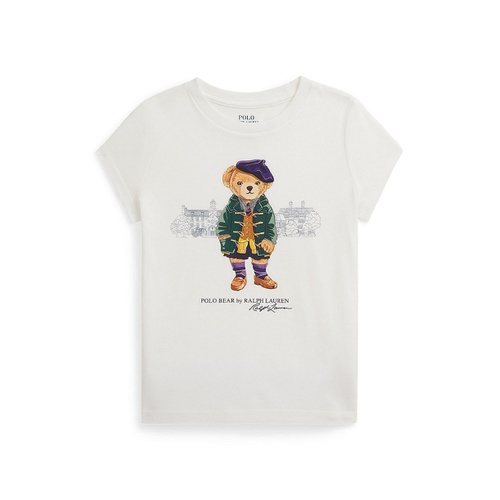 폴로 랄프로렌 Toddler and Little Girls Polo Bear Cotton Jersey Tee