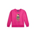 Toddler and Little Girls Polo Bear Fleece Sweatshirt