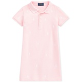 Toddler & Little Girls Polo Pony Cotton Mesh Polo Dress