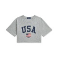 Toddler & Little Girls Team USA Cotton Jersey Boxy Tee