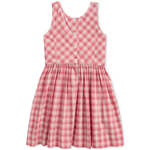 폴로 랄프로렌 Toddler & Little Girls Calissa Gingham Check Cotton Madras Dress