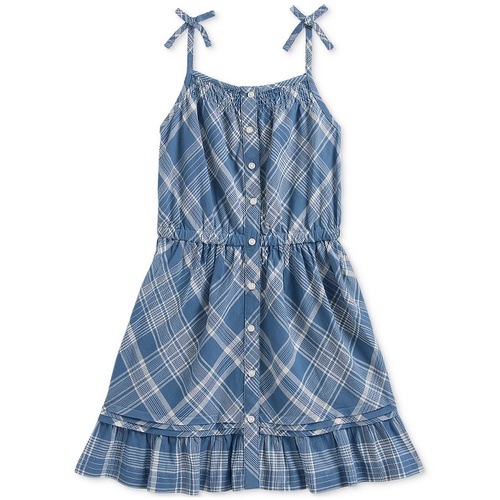 폴로 랄프로렌 Toddler & Little Girls Plaid Cotton Madras Dress