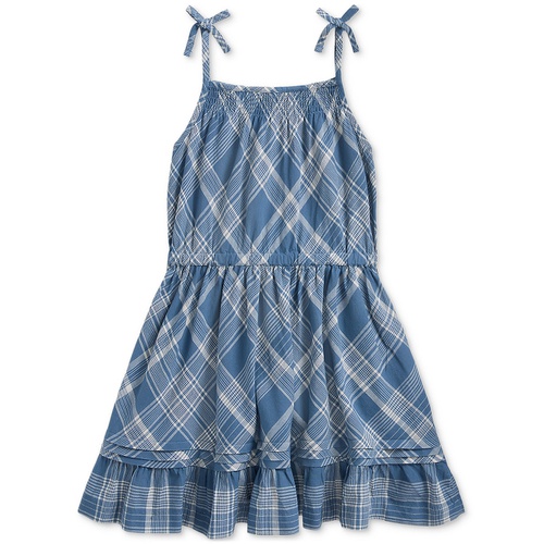 폴로 랄프로렌 Toddler & Little Girls Plaid Cotton Madras Dress