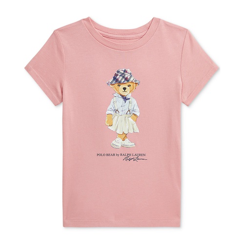 폴로 랄프로렌 Toddler & Little Girls Polo Bear Cotton Jersey Tee