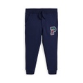 Toddler and Little Boys Fleece Letterman Jogger Pant