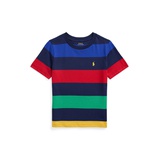 Toddler and Little Boys Striped Cotton Jersey Tee