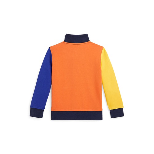 폴로 랄프로렌 Toddler and Little Boys Color-Blocked Double-Knit Sweatshirt