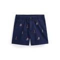 Toddler and Little Boys Polo Prepster Embroidered Chino Shorts