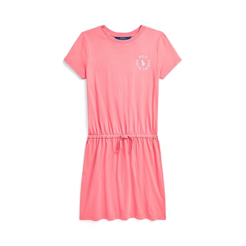 폴로 랄프로렌 Big Girls Big Pony Logo Cotton Jersey T-shirt Dress