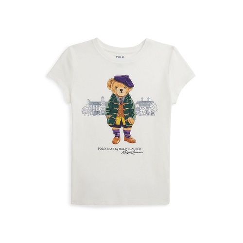 폴로 랄프로렌 Big Girls Polo Bear Cotton Jersey Tee