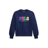 Big Girls Corduroy-Logo Fleece Sweatshirt