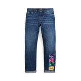 Big Girls Astor Slim Logo Jean