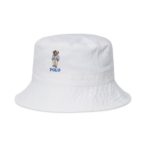 폴로 랄프로렌 Kids Polo Bear Cotton Twill Bucket Hat