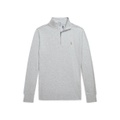 Big Boys Cotton Interlock Quarter Zip Pullover