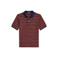 Big Boys Striped Soft Cotton Polo Shirt