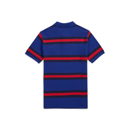 폴로 랄프로렌 Big Boys Striped Cotton Mesh Polo Shirt